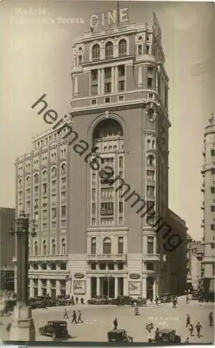 Madrid - Palacio dela Prensa - Kino - Cine - Foto-AK