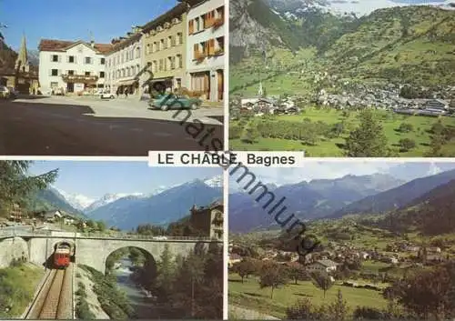 Le Chable - valee de Bagnes - AK Grossformat - Edition Darbellay Martigny