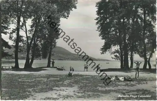 Colombier - Paradis-Plage - Foto-Ansichtskarte - Edition Nicolet Le Locle