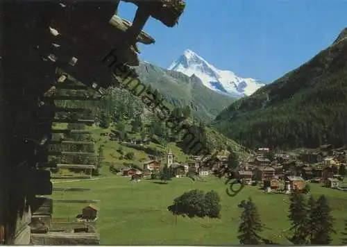 Les Hauderes - Val d'Herens et la Dent Blanche - AK Grossformat - Edition Darbellay Martiny