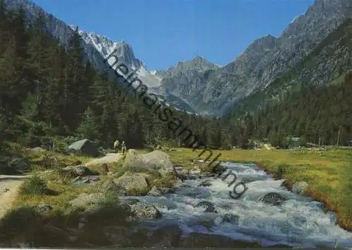 Torrent du Val d'Arpettaz sur Champex et Col des Ecandies - AK Grossformat - Edition Darbellay Martigny