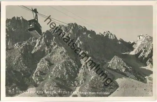 Innsbrucker Nordkettenbahn - Foto-Ansichtskarte - Verlag Wilhelm Stempfle Innsbruck