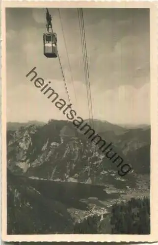 Seilbahn Ebensee Feuerkogel - Blick auf Ebensee - Foto-Ansichtskarte - Verlag Erich Bährendt Bad Jschl