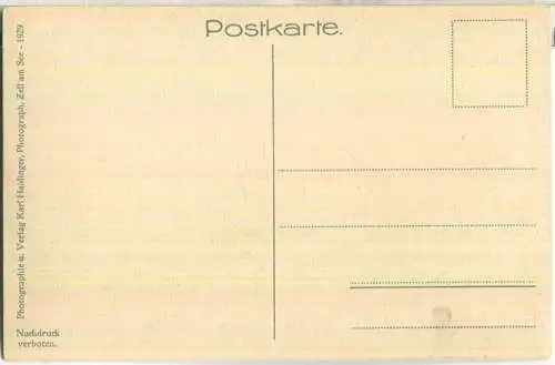 Schwebebahn Zell am See - Schmittenhöhe gegen das steinerne Meer - Verlag Karl Haldinger Zell am See 1929