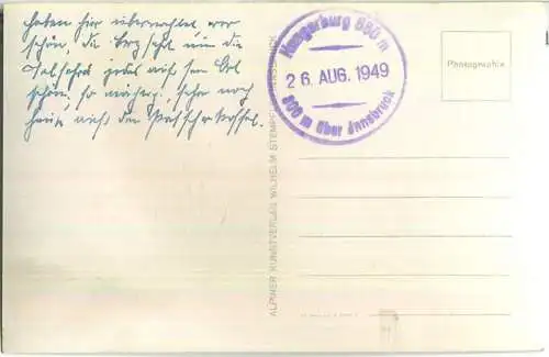 Innsbrucker Nordkettenbahn - Mittelstation Seegrube - Foto-Ansichtskarte - Verlag Wilhelm Stempfle Innsbruck