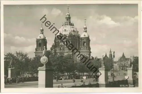 Berlin - Dom - Foto-Ansichtskarte