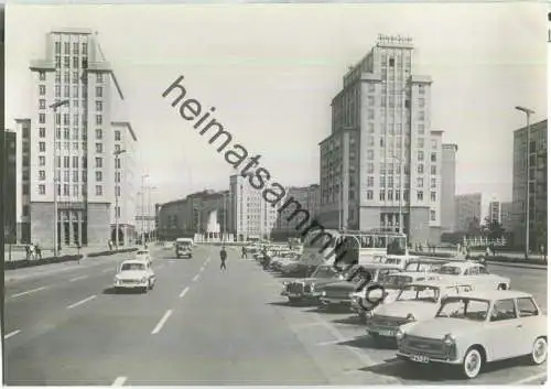 Berlin - Karl Marx Allee - Haus des Kindes - Verlag H. Sander Berlin 60er Jahre