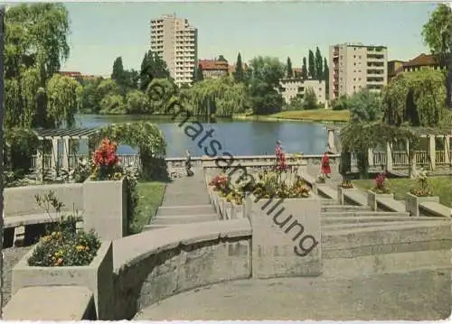 Berlin - Lietzensee mit Hochhaus - Verlag Kunst und Bild Berlin