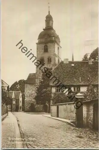 Brandenburg - St. Gotthardt-Kirche - Verlag Trinks & Co. Leipzig