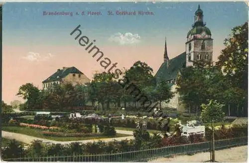 Brandenburg - St. Gotthard Kirche - Verlag M. Glückstadt & Münden Hamburg