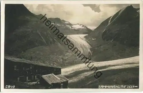 Samoarhütte - Ferner - Foto-Ansichtskarte - Verlag Much Heiss Innsbruck