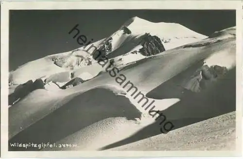 Wildspitzgipfel - Foto-Ansichtskarte - Verlag Sepp Ritzer & Elis Braunhoff Innsbruck