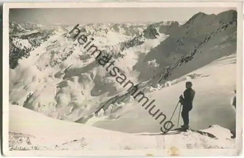 Verwalljoch - Blick auf die Dolomiten - Foto-Ansichtskarte - Verlag Much Heiss Innsbruck