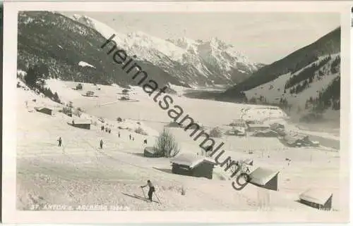 St. Anton am Arlberg - Schnee - Foto-Ansichtskarte - Verlag Risch-Lau Bregenz