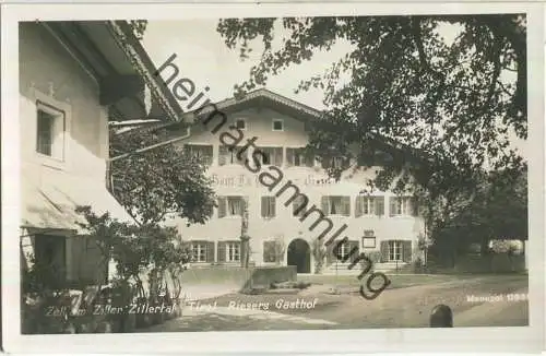 Zell am Ziller - Rieser 's Gasthof - Foto-Ansichtskarte - Verlag Schöllhorn Innsbruck