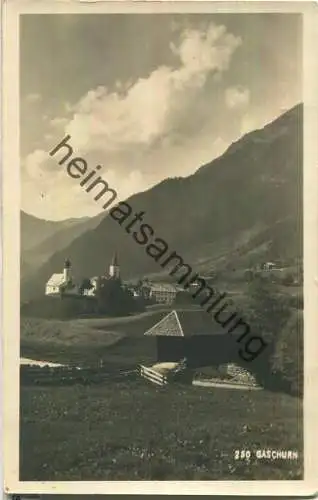 Gaschurn - Foto-Ansichtskarte - Verlag G. Heinzle 's Erben Bludenz