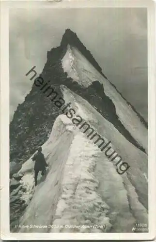 Hintere Schwärze - Ötztal - Foto-Ansichtskarte - Verlag Schöllhorn Innsbruck