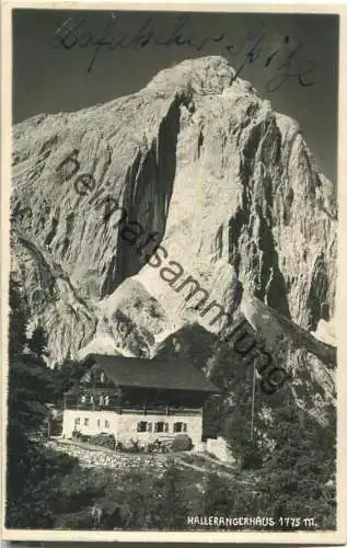 Hallangerhaus - Foto-Ansichtskarte - Verlag Otto Schuricht Hall