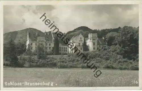 Schloss Brannenburg - Foto-Ansichtskarte - Verlag Haimo Loth Brannenburg