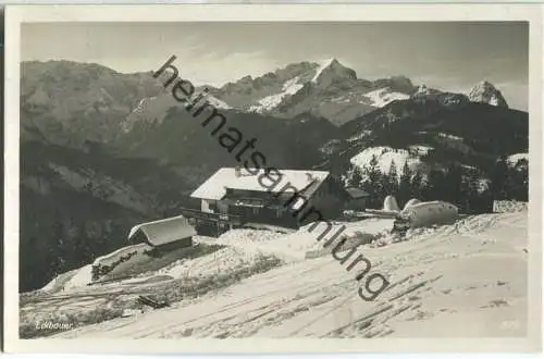 Eckbauer Pächter Skimeister Martin Neuner - Foto-Ansichtskarte - Verlag E. Beckert Partenkirchen