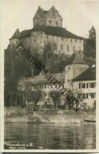 Meersburg - Altes Schloss - Foto-Ansichtskarte - Verlag Emil Rösch Meersburg