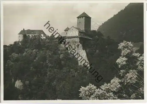 Castello Tirolo - Castel Tiralli - Foto-Ansichtskarte 30er Jahre