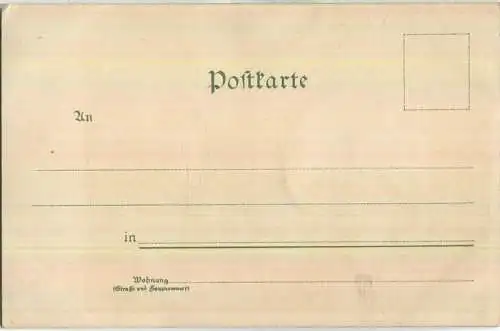 München - Hofbräuhaussaal - Künstlerkarte Paul Hey - Verlag Ottmar Zieher München ca. 1900