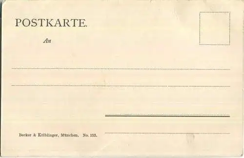 München - Hoftheater - Verlag Becker & Kölblinger München ca. 1900
