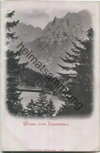 Gruss vom Lautersee - Verlag Robert Kerler Memmingen ca. 1900