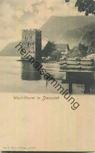 Wachtthurm - Stansstad - Verlag E. Goetz Luzern