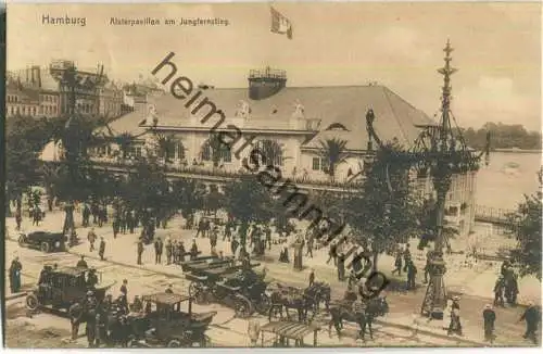 Hamburg - Alsterpavillon am Jungfernstieg - Verlag A. Büttner Hamburg