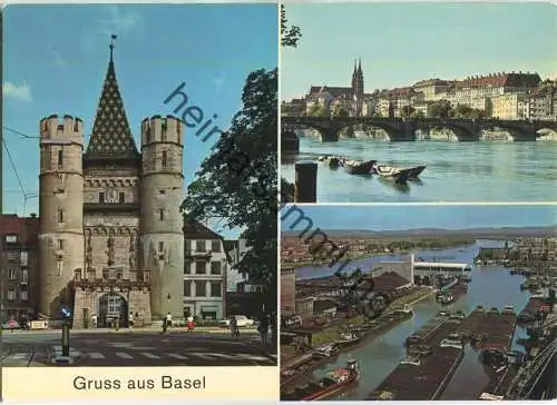 Basel - Rheinhafen - Spalentor - Verlag Hans Frey Basel