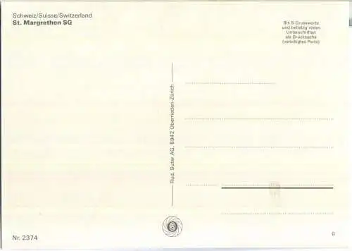 St. Margrethen - Verlag Rud. Suter Oberrieden