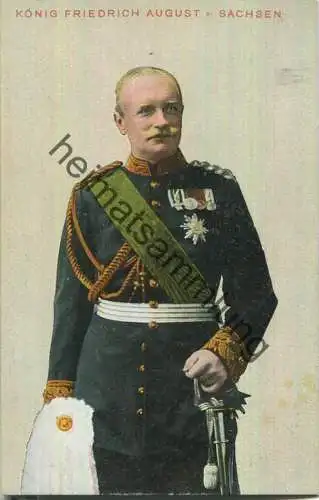 König Friedrich August von Sachsen