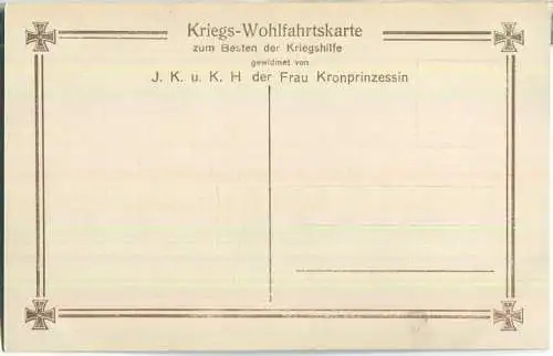 Prinz Friedrich von Preussen - Kriegs-Wohlfahrtskarte - Phot. Niederastroth Potsdam - Verlag Gustav Liersch Berlin