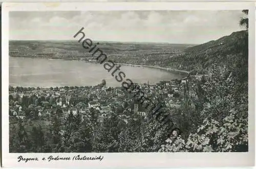 Bregenz am Bodensee - Foto-Ansichtskarte - Verlag Aubert Ulrich Ravensburg