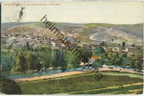 Constantinople - Les eaux douces d' Europe - Edition S. N. Nicolaievitsch Constantinople