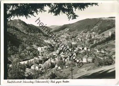 Schramberg - Blick gegen Norden - Foto-Ansichtskarte - Verlag Photo-Kasenbacher Schramberg