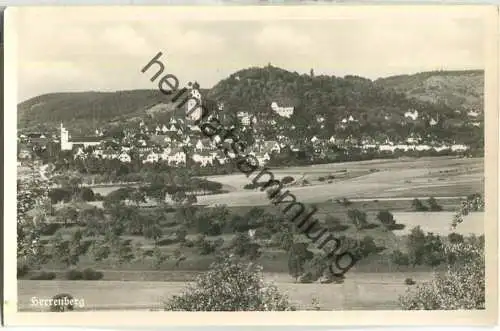 Herrenberg - Foto-Ansichtskarte - Franckh-Verlag Stuttgart