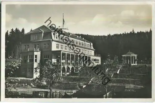 Jägerndorf - Krnov - Mösnig - Waldschloss - Foto-Ansichtskarte - Verlag B. d. K.