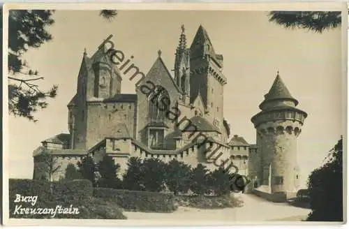 Burg Kreuzenstein - Foto-AK 1936