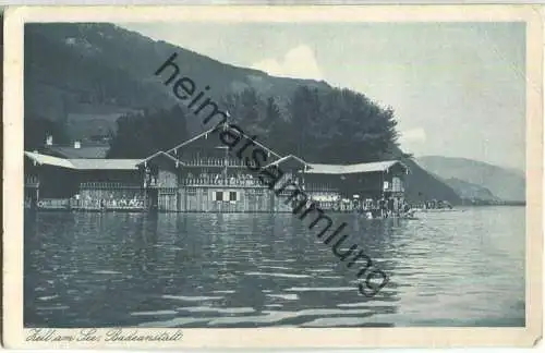 Zell am See - Badeanstalt - Verlag Karl Haidinger Zell am See 1924