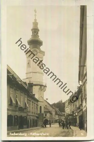 Radkersburg - Rathausturm - Foto-Ansichtskarte - Verlag Greifkarte Wien 1928