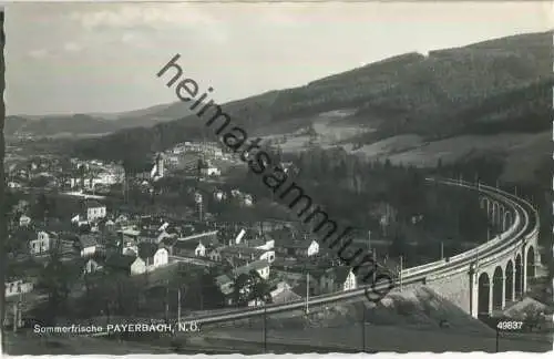 Payerbach - Foto-Ansichtskarte - Verlag P. Ledermann Wien 1959