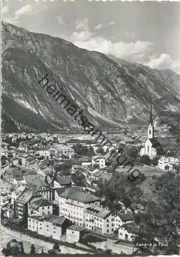 Landeck - Foto-Ansichtskarte - Verlag Rudolf Mathis Landeck