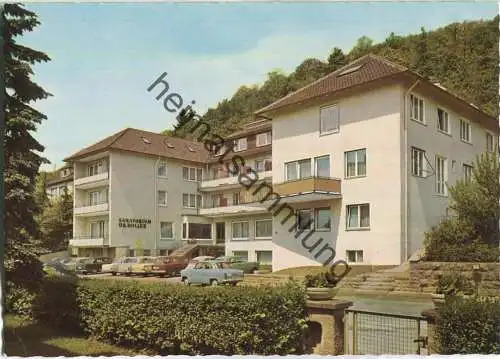 Bad Mergentheim - Sanatorium Dr. Holler GmbH - Cramers Kunstanstalt Dortmund 60er Jahre