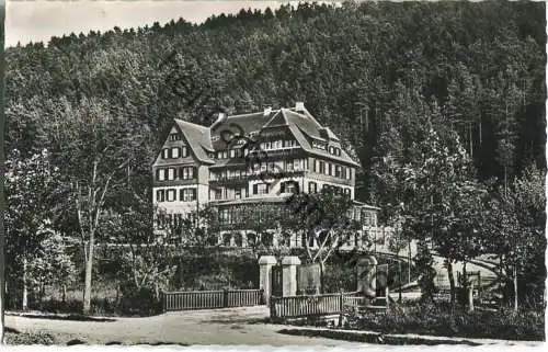 Sulz am Neckar - Erholungsheim Pfisterwald - Foto-Ansichtskarte - Verlag Ferd. Riedel Sulz