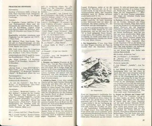 Frankreich - Reiseführer Polyglott- Korsika 1978  - 66 Seiten