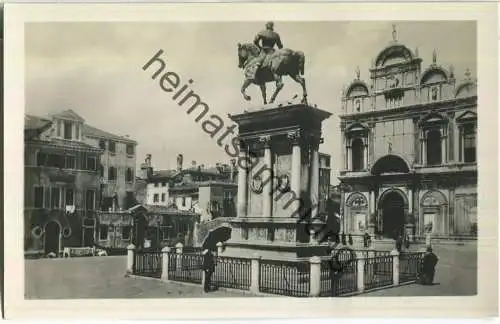Venezia - Monumento a Colleoni - Foto-Ansichtskarte