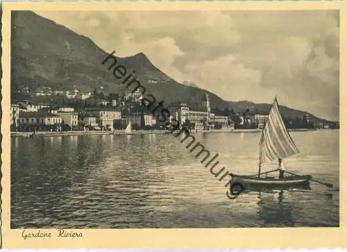 Gardone Riviera - Foto-Ansichtskarte - Edition Brunner & C. Como 1937